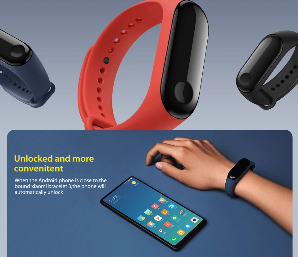 In Stock! Original Xiaomi Mi band 3 Xiomi Heart Rate Monitor Bluetooth 4.2 Xaomi Smart Sport Bracelet OLED Miband 3 Smartband  (9) 