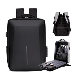 Mochila para ordenador de alta calidad, bolso de viaje multifuncional para portátil, puerto Usb, carga Simple, mochila exterior