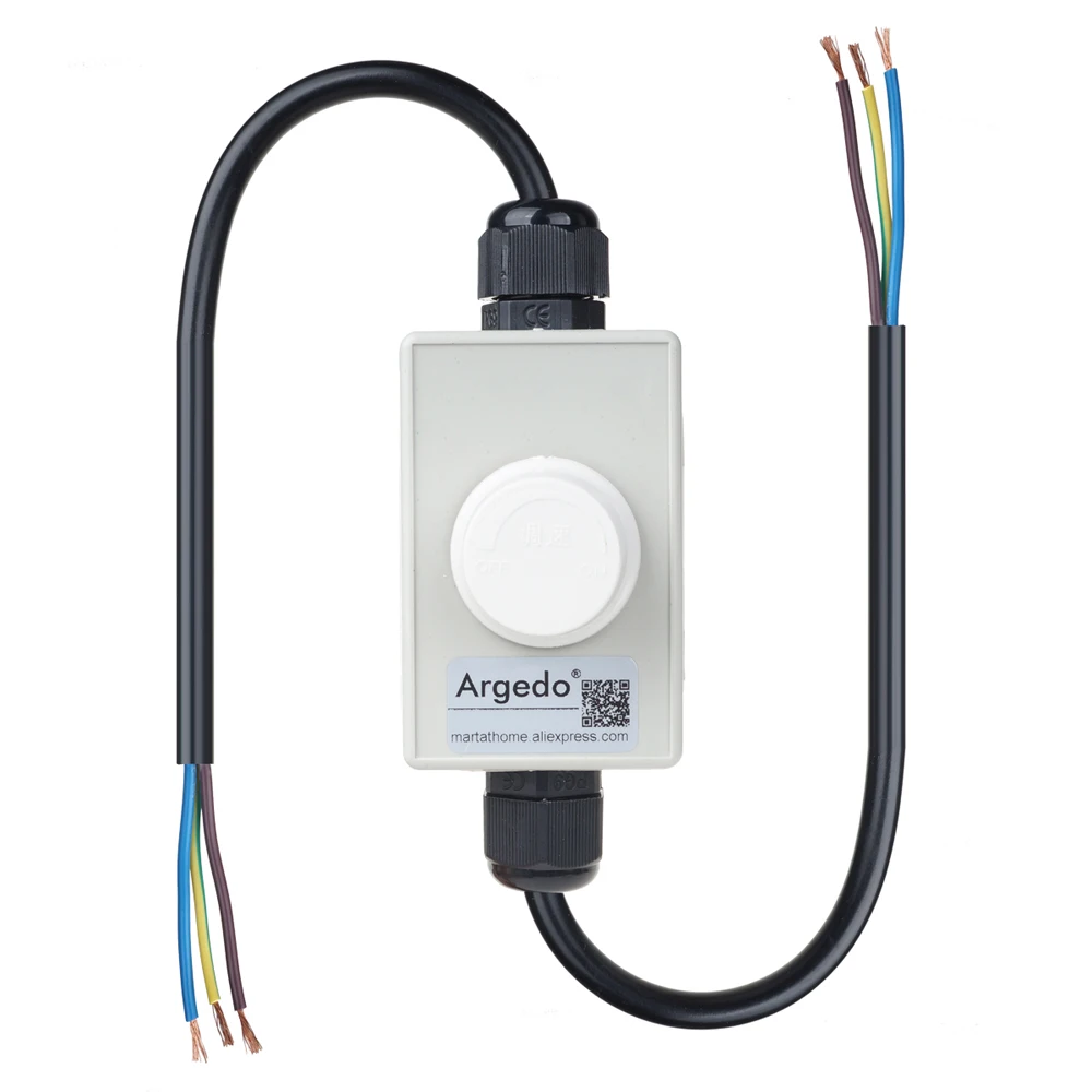 AC 220V Single Phase Solid Speed Regulator Controller for 0~160W Single Phase Vibration Motor