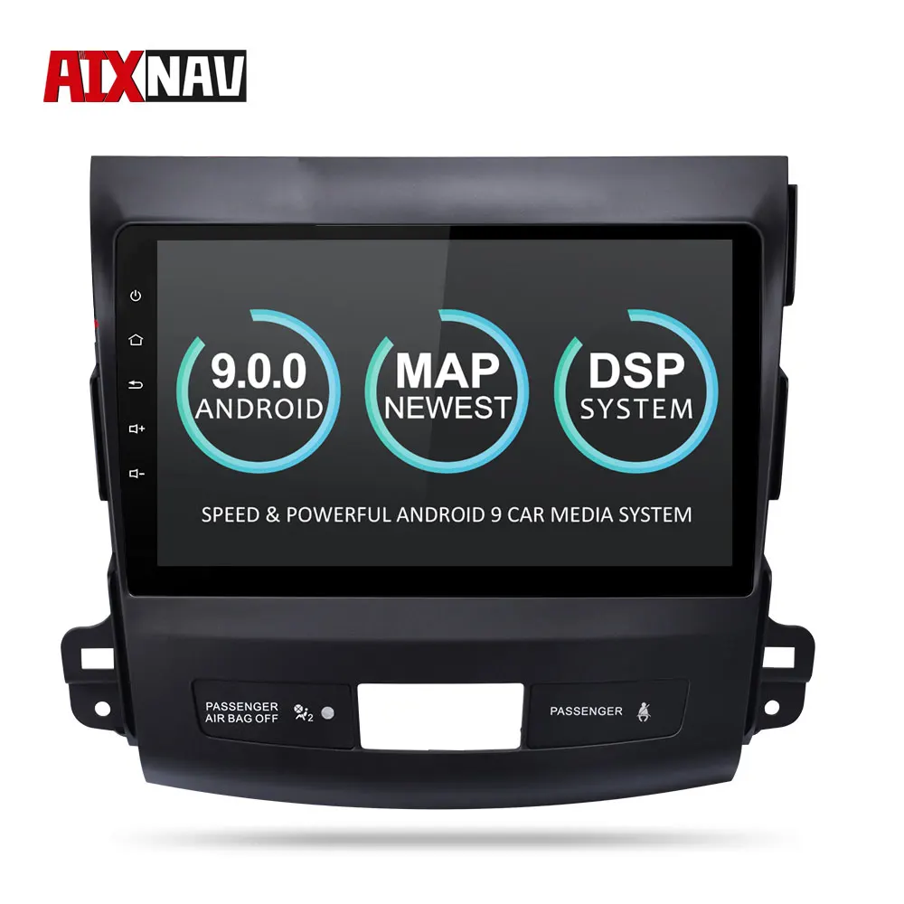 Автомобильный мультимедийный плеер Android GPS автомобильная навигация для Mitsubish