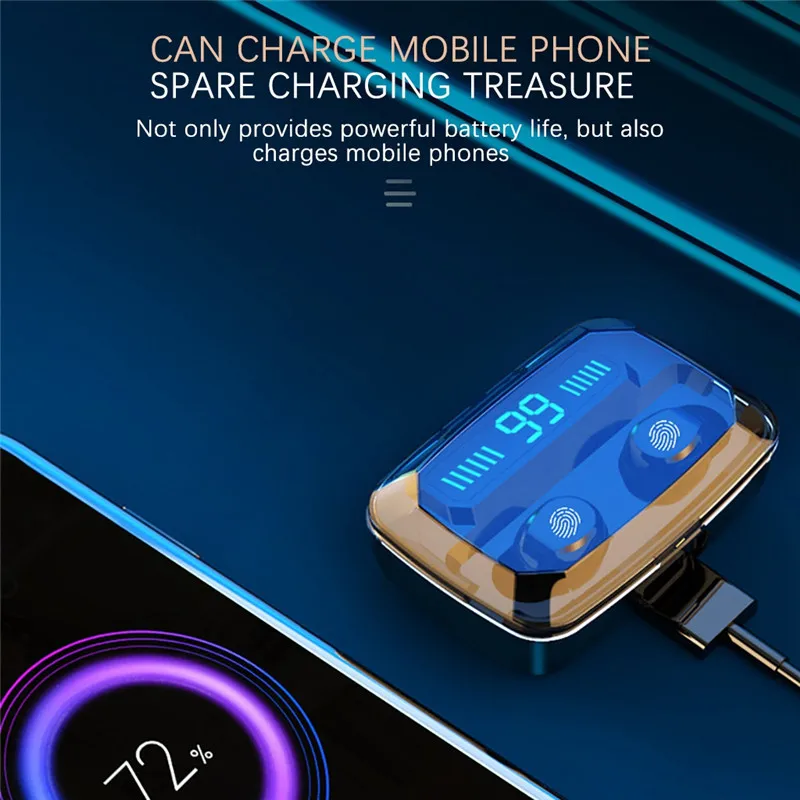 Twins Bluetooth 5,0, гарнитура, беспроводные двойные наушники, стерео мини наушники, наушники для iPhone, Audifonos Para Celular 40NOV29