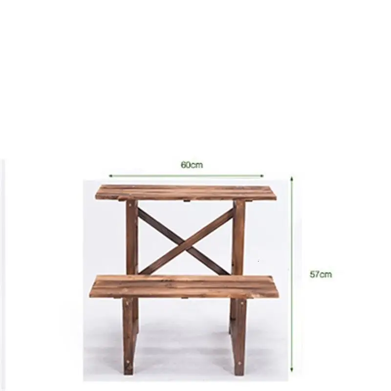 Version H Escalera Decorativa Madera Etagere Планте для Estante Para Plantas горшок Крытый открытый цветок стенд Dekoration полка для растений - Цвет: Version H
