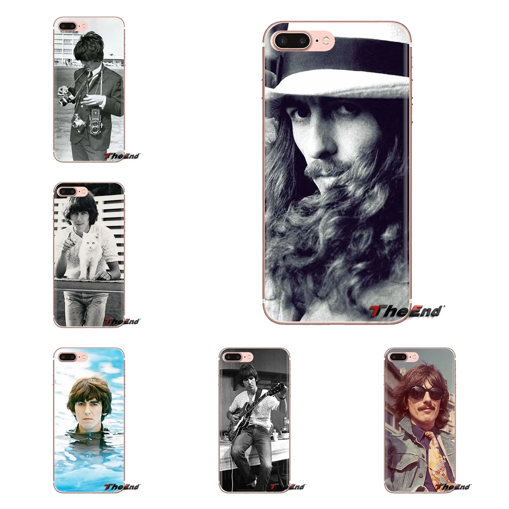 George Harrison мои любимые подбитой кожи для Xiaomi Redmi 4x3 3S Pro mi 3 4 4i 4C 5 5S Max Note 2 прозрачный