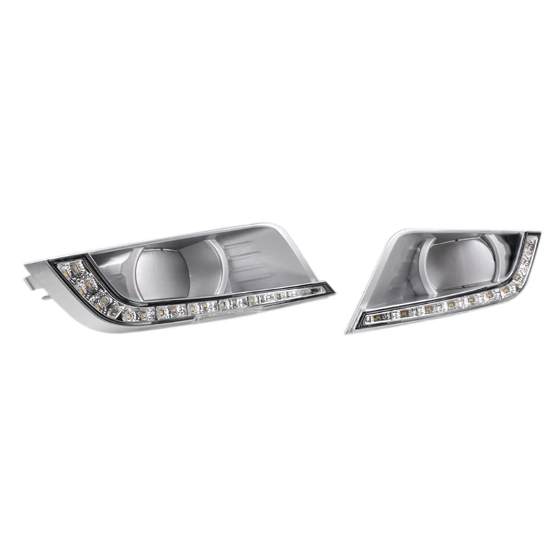 1 пара 12V для Ranger- подходит к круглым туман светильник Форма, дневных ходовых огней светильник(LH+ RH