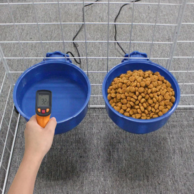 700 мл клетка для домашних собак миски USB Подогреваемая еда миска для воды блюдо для маленькие собаки, кошки автоматическая постоянная температура котенок щенок питатель