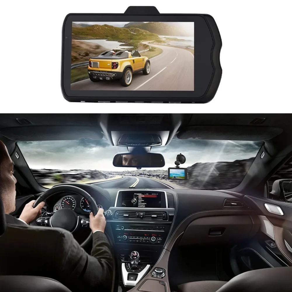 3,0 дюймов Автомобильное зеркало заднего вида DVR камера ADAS Dash Cam видео рекордер высокой четкости широкоугольный основной объектив