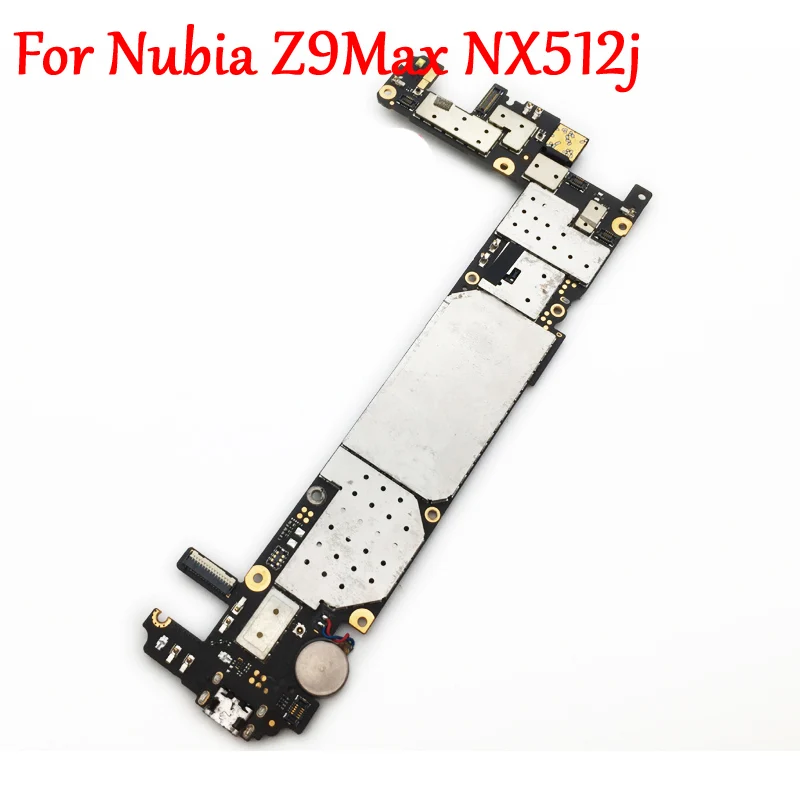 Протестированная материнская плата для полной разблокировки ZTE Nubia Z9 Max NX512j 2 Гб + 16