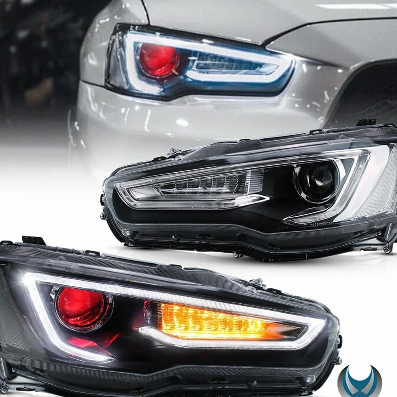 Vland-factory-Head-Lamp-For-Mitsubishi-Lancer-Headlight-2008-2017-Led ...