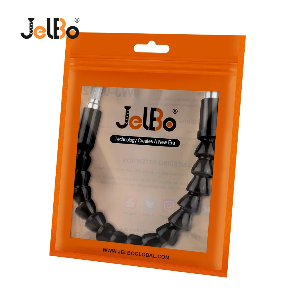 JelBo Flexible Hex Shaft Drill Bits Extension Bit Holder with Magnetic Connect Drive Shaft Electric Drill Power Tool Accessories