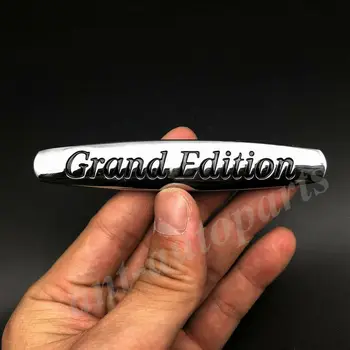 

Metal Chrome Lettering Grand Edition Car Fender Emblem Badge Decals Sticker V12