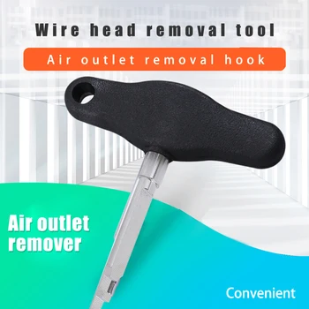 

Flexible Air Outlet Pulling Hook Install Tool Screw Removal Air Outlet Remover Small Hook for Mercedes-Benz for Audi