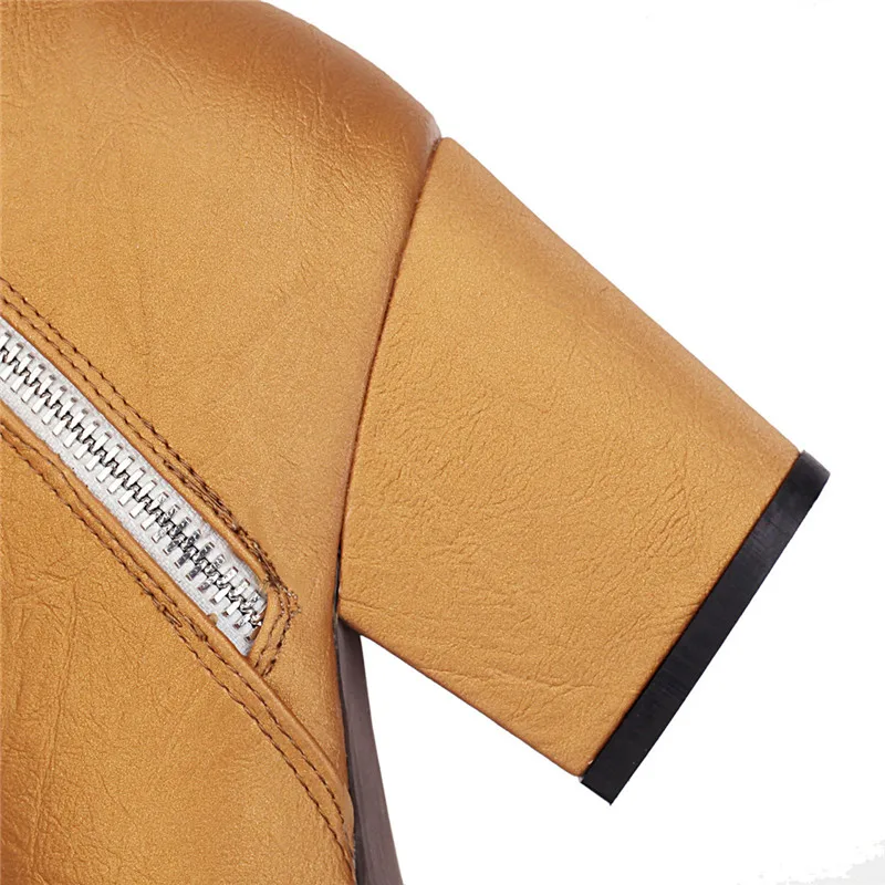 Smirnova newest big size 43 ankle boots women silk pointed toe zip fashion autumn winter boots ladies high heels shoes