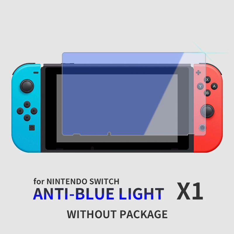 1pcs Blue light Защита для экрана из закаленного стекла премиум-класса для nintendo Switch NS защита для экрана для kingd Switch Lite аксессуары - Цвет: 1pcs Blue light