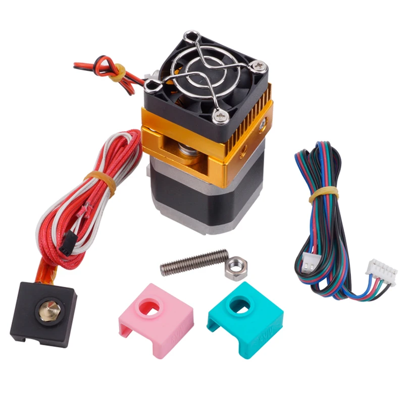 Экструдер Mk8 головка J-Head Hotend для Makerbot Prusa I3 3D принтеры части с 1 шт. Mk7/Mk8/Mk9 силиконовый набор носков