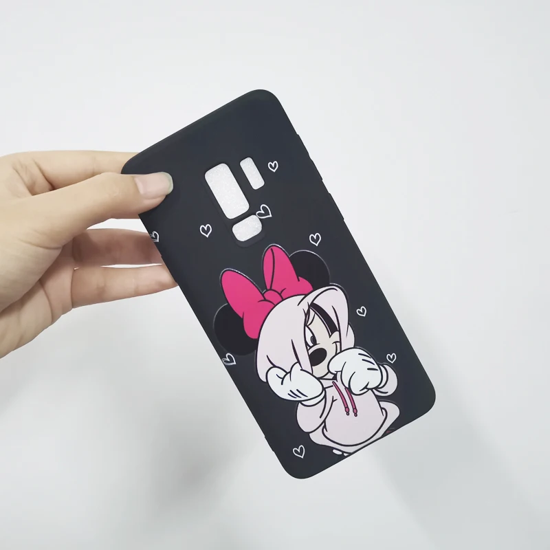 Чехол для телефона с изображением мультяшной Минни Маус для samsung Galaxy S8 S10 Note 8 9 Plus, мягкая задняя крышка для huawei P30 mate 20 Lite Capa