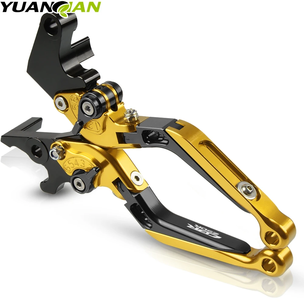 Для Honda CBR250R CBR 250R CBR 250 R аксессуары для мотоциклов регулируемые Складные Выдвижные Тормозные Рычаги сцепления с логотипом CBR250R