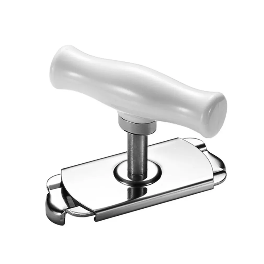 

Stainless steel manual bottle opener can opener lid opener Spiral gear design Easy-grip handle open the covers 1 pcs