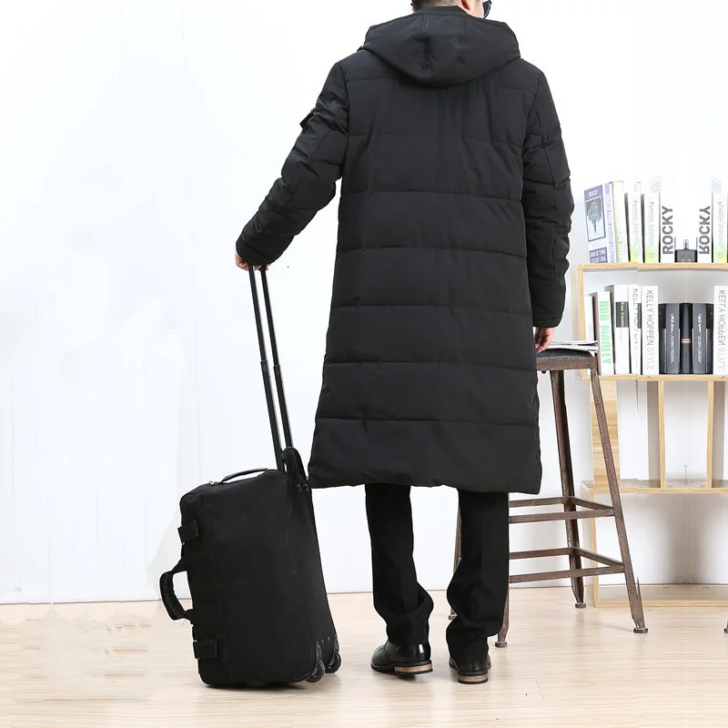 Большие размеры 8XL 7XL 6XL, Длинные парки, зимняя куртка для мужчин, новая теплая ветрозащитная Повседневная Верхняя одежда, хлопковое пальто, парки с большими карманами