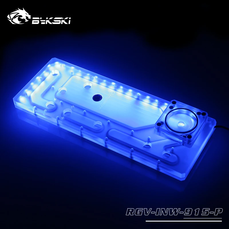 Bykski путям, резервуар для воды INWIN 915 чехол для ноутбука, резервуар, 5 V 3PIN светодиодный свет заголовок, акрил RGV-INW-915