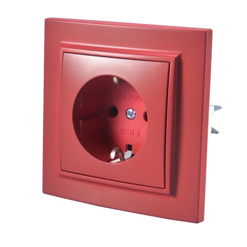 玫瑰红一位德式插斜面