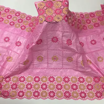 

New arrival bazin brode african basin riche fabric with embroidery lace bazin brocade dress material 5yards