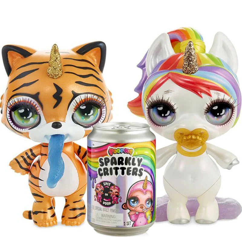 

Cans Sparkly Critters Slime Licorne Unicorn Squishy Stress Reliever Toys chidren Christmas gift