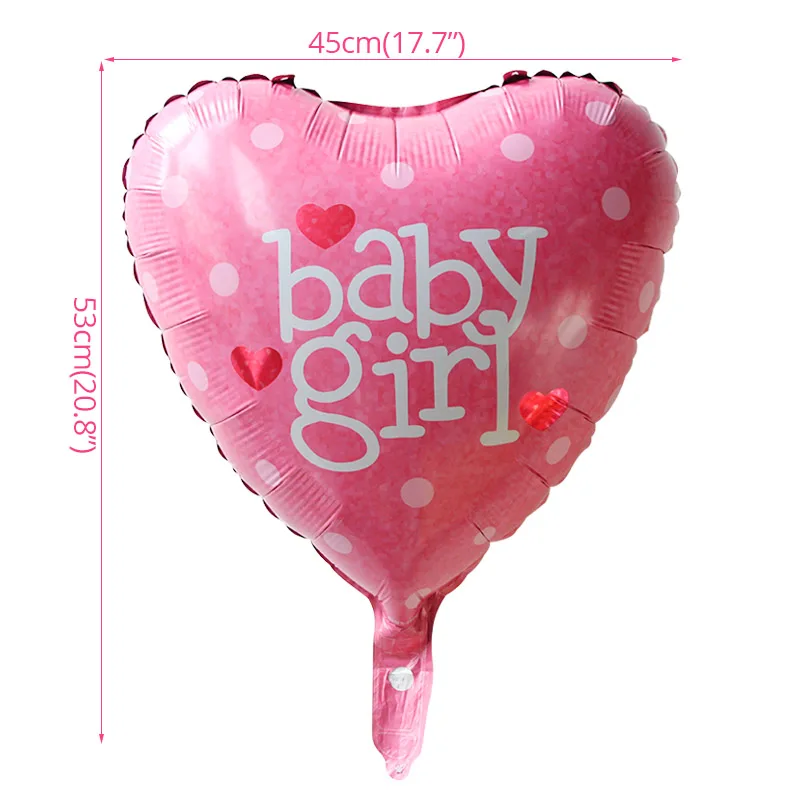 4 шт./лот baby shower это мальчик/девушка с воздушными шарами 1-й воздушный шар на день рождения Корона Лук globos вечерние украшения Дети baloon