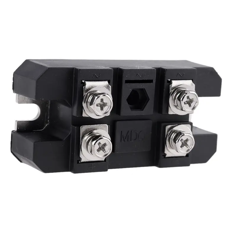 

1PC 150A AMP 1600V Black Single Phase Bridge Rectifier Diode Metal Case Bridge Rectifier Module Electronic Components & Supplies
