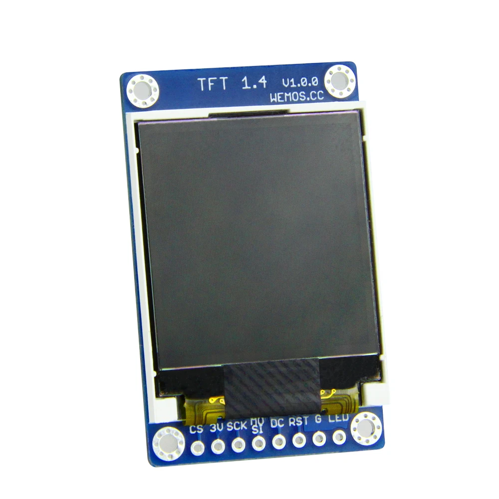 Экран для D1 mini 1 44 &quot128X128 SPI LCD ST7735S ESP8266 TFT 4 Shield V1.0.0 модуль дисплея|Печатные платы| |