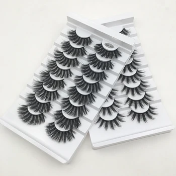 

8 Pairs Natural Eyelashes 3d Faux Mink Lashes Handmade Dramatic Volume Fake Lashes Makeup Eyelash Extension Silk Eyelashes