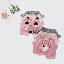 Детская одежда; коллекция года; сезон лето; стиль; для младенцев; для детей; Чистый хлопок; Большие полипропиленовые трусы шорты в Корейском стиле; для маленьких детей; с героями мультфильмов