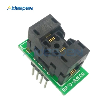

1Pcs MSOP8 to DIP8 MCU Test IC socket Programmer Adapter Socket