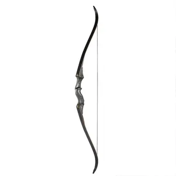 60inch 30-60lbs Archery Recurve Bow Black Hunter Bow Lamination Bow Limbs Right Hand Bow Outdoor Sports Hunting Accessories 1