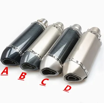 

LARATH Universal Motorcycle ATV dirt bike exhaust escape Modified Scooter akrapovic Exhaust Muffle Fit for most motorcycle