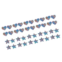 Набор из 20 пар модных женских стикеров для груди в виде русалки, Одноразовые самоклеющиеся накладки на грудь, подушечки для бюстгальтера в форме сердца