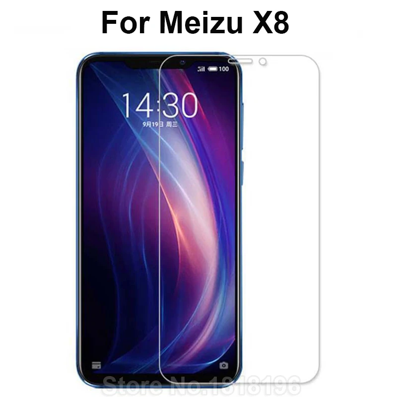 Закаленное стекло для Meizu X8 V8 M8 C9 Pro защита экрана 9H Защитная пленка для мобильного телефона на M8C V 8 C 9 C9Pro чехол стекло - Цвет: For X8