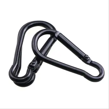 

20Pcs 3.6mm Aluminum Carabiner S-Ring Key Chain Clip Keychain Hiking Camping Hook Climbing Accessories Paracord Buckles 5#