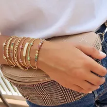 Радужный cz кубинский браслет-цепочка для женщин, золотой цвет, красочная звезда, шарм, нежная Мода, элегантность, рождественский подарок, ювелирное изделие