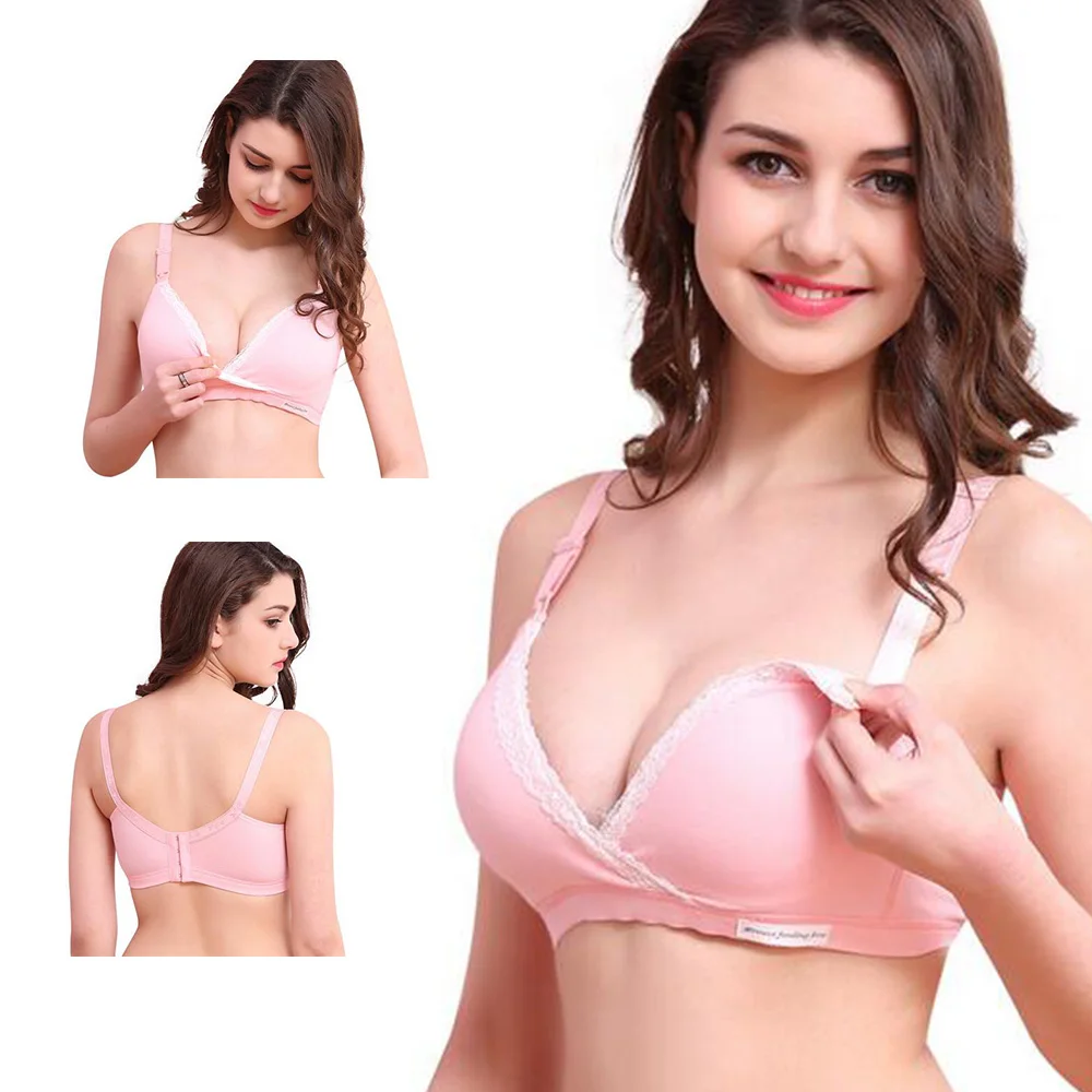 Maternity Clothing Soft Breastfeeding Bras Maternity Nursing Bra for Feeding Nursing Underwear Clothes for Pregnant Women Soutien Gorge Allaitement Maternity Clothing classic