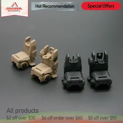 Magpul MBUS Gen 3 Nylon Front Rear Sight Set For Toy Water Gel Ball Blaster Airsoft AEG GBB Hot Recommends
