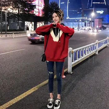 

Minimalist Women Hooded Sweatshirt Casual Streetwear Fashion Long Sleeve Sweatshirt Women Fashion Sudaderas Hooded Ladies JJ60HD