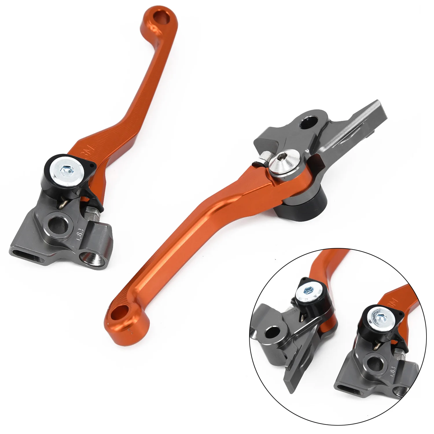 Для KTM 250-530 SX/XC/EXC оранжевая Тормозная ручка сцепления алюминиевые рычаги прочные