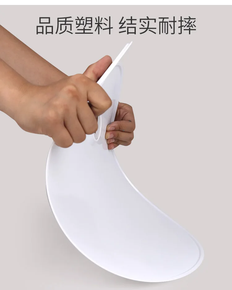 ZHONGSHENG Pure Leucorrhea Hand 43 X 30cm Oval B3 Three-Line Plastic B2 Palette Transparent Pigment Color Palette