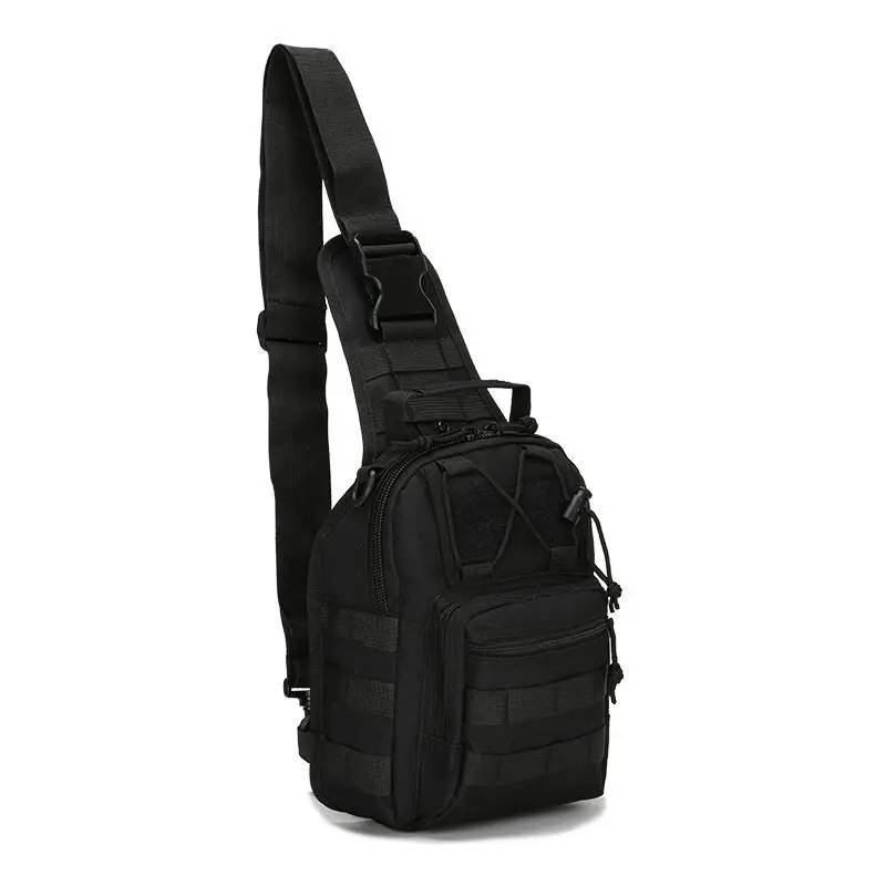 New Hot sale 800D Military Tactical Backpack Shoulder Camping Hiking Camouflage Bag Hunting Backpack Utility - Цвет: Black