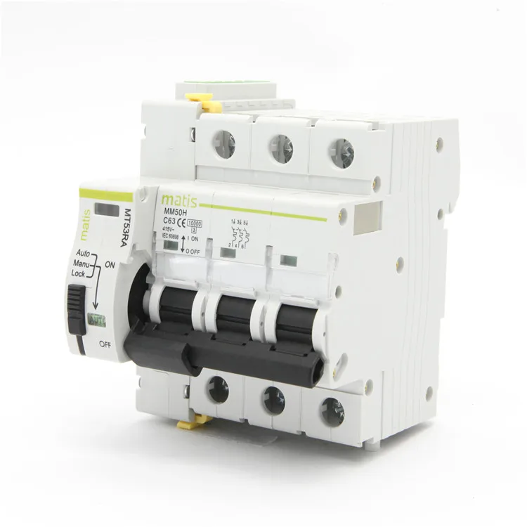 Matismart MT53RA 3P MCB 63A reloser для смарт-отеля