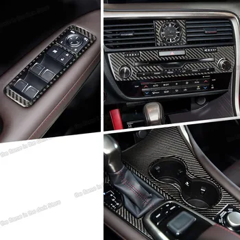 

Lsrtw2017 Real Carbon Fiber Abs Car Central Control Decorations Dashboard Trims for Lexus RX300 270 200T 450H