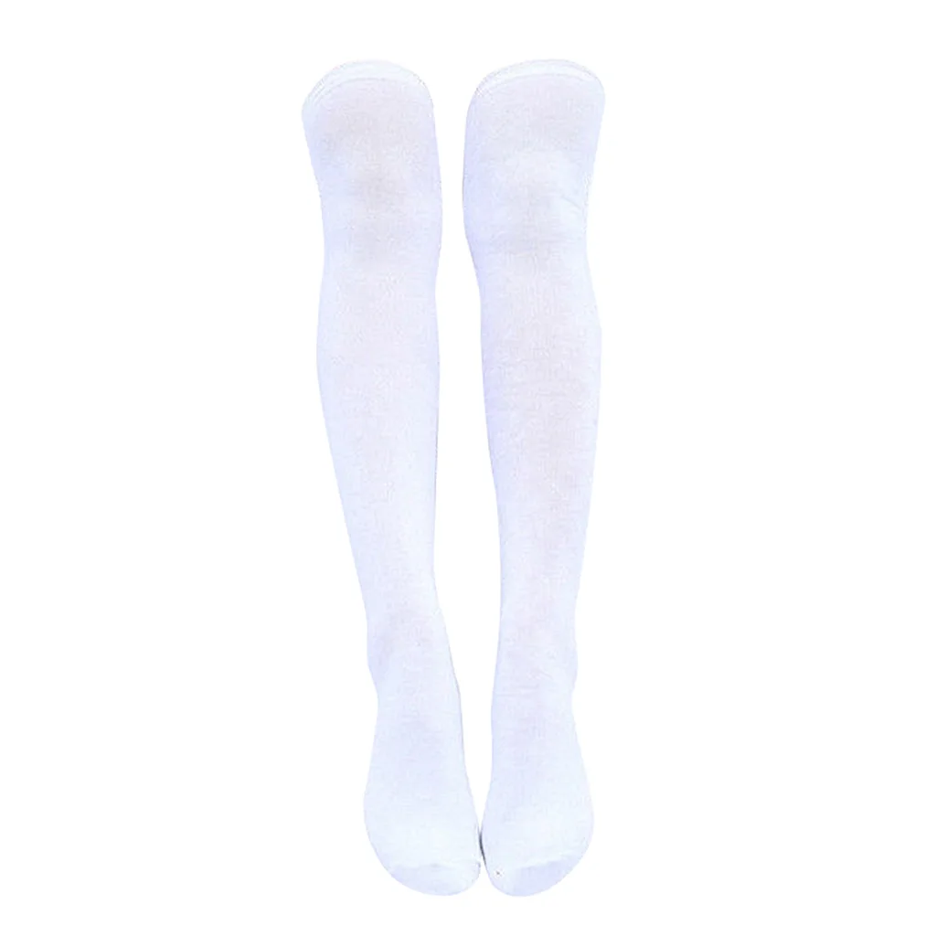  womens knee-high socks Extra Long Cotton Thigh High Socks Over the Knee High Boot Stockings Cotton Leg Warmers sock