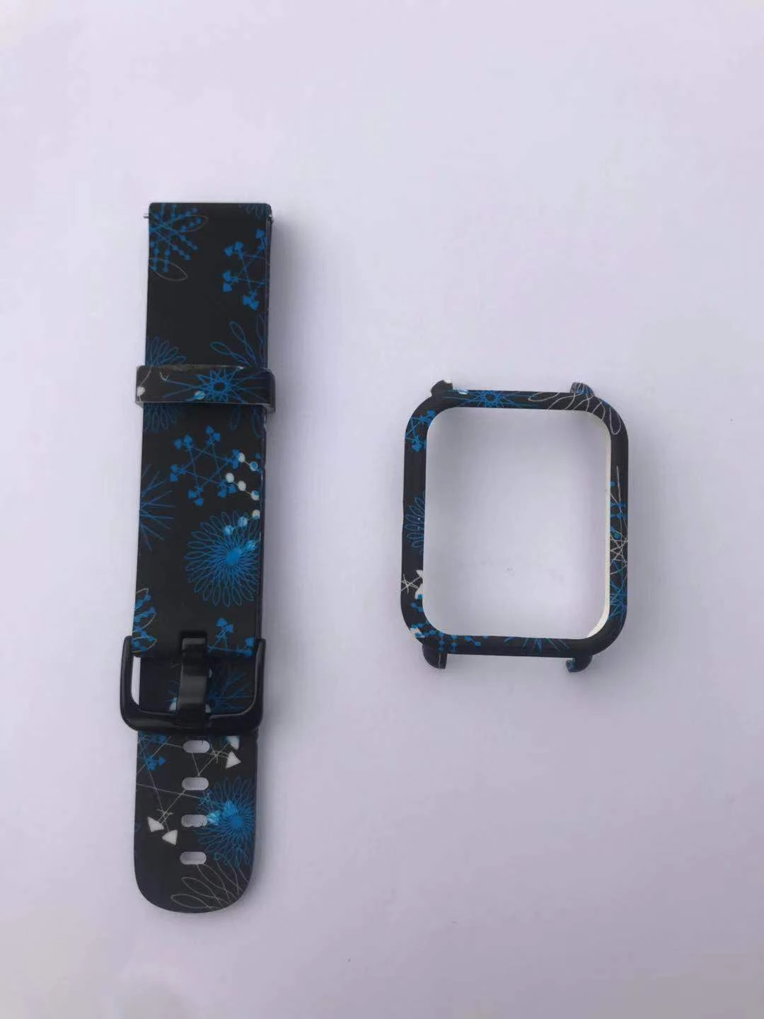 Подходит для Amazfit ремешок Bip 20 мм Ремешки для наручных часов+ защитный чехол для ПК чехол для Huami Amazfit Bip аксессуары 2 в 1