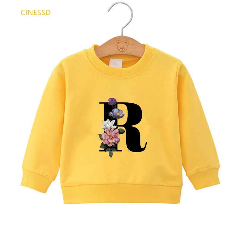 girls yellow long sleeve shirt