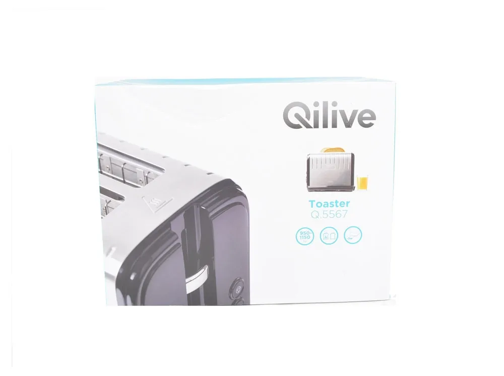 Тостер Qilive Q.5567 черный, серый